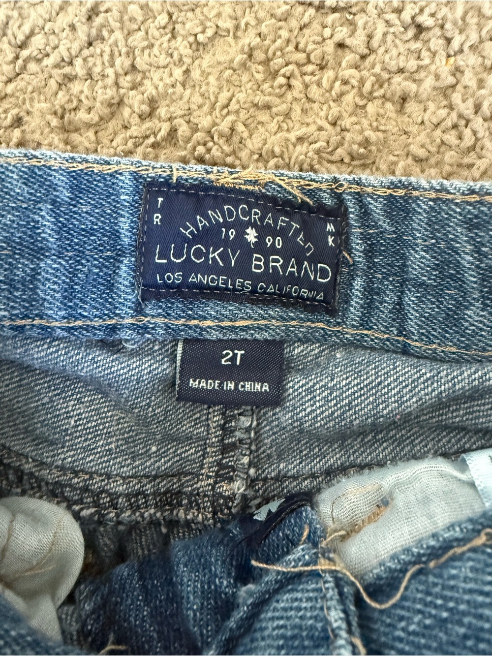 Toddler 2T Lucky Brand Jeans